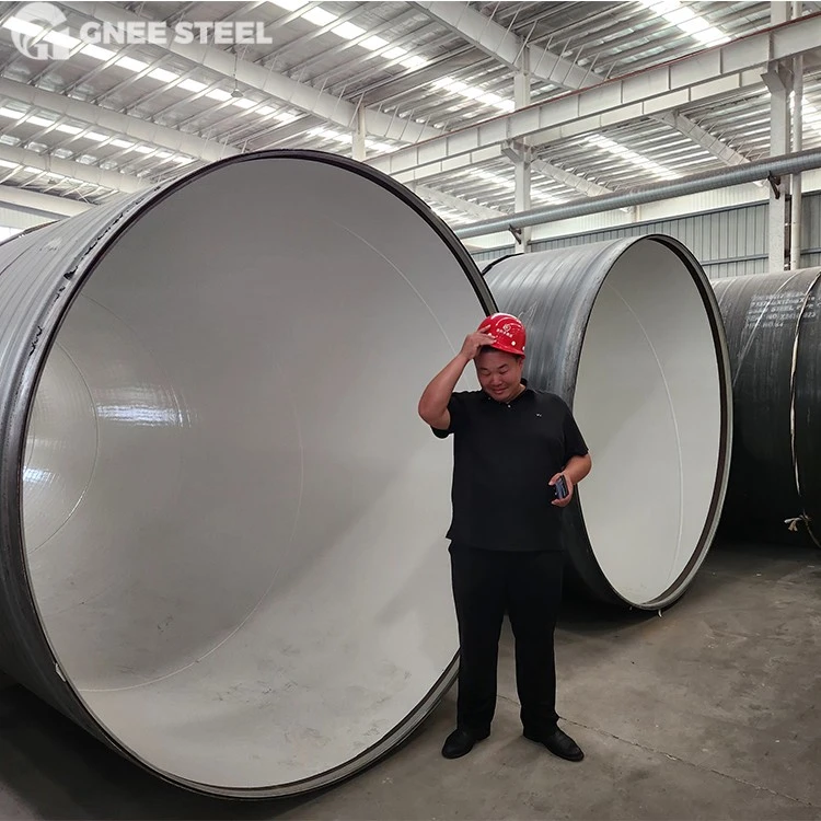 API L415 Spiral Submerged Arc Welded Pipe factory
