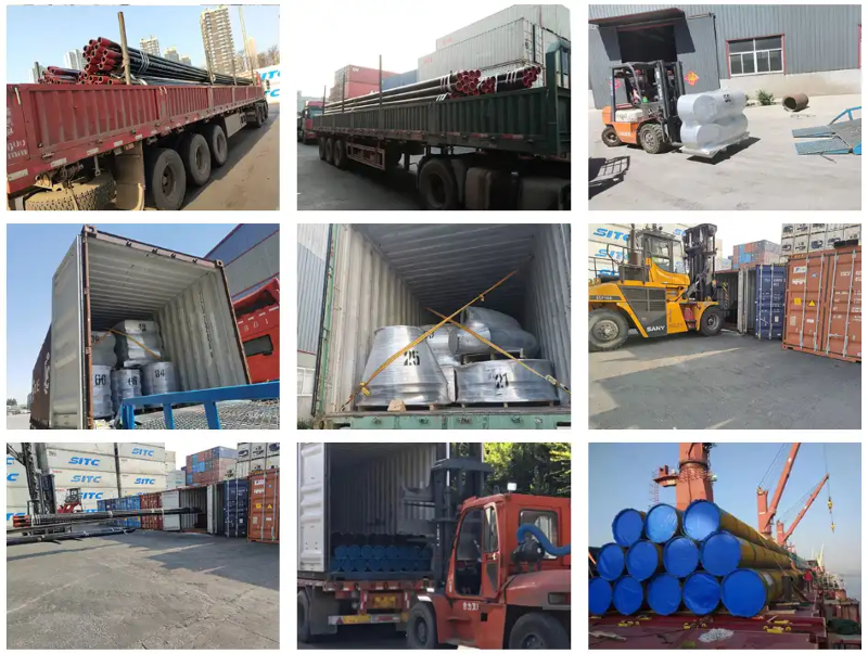 Packaging and shipping of API 5L L450 Pipe for high pressure gas transportation Packaging and shipping of API 5L L450 Pipe for high pressure gas transportation